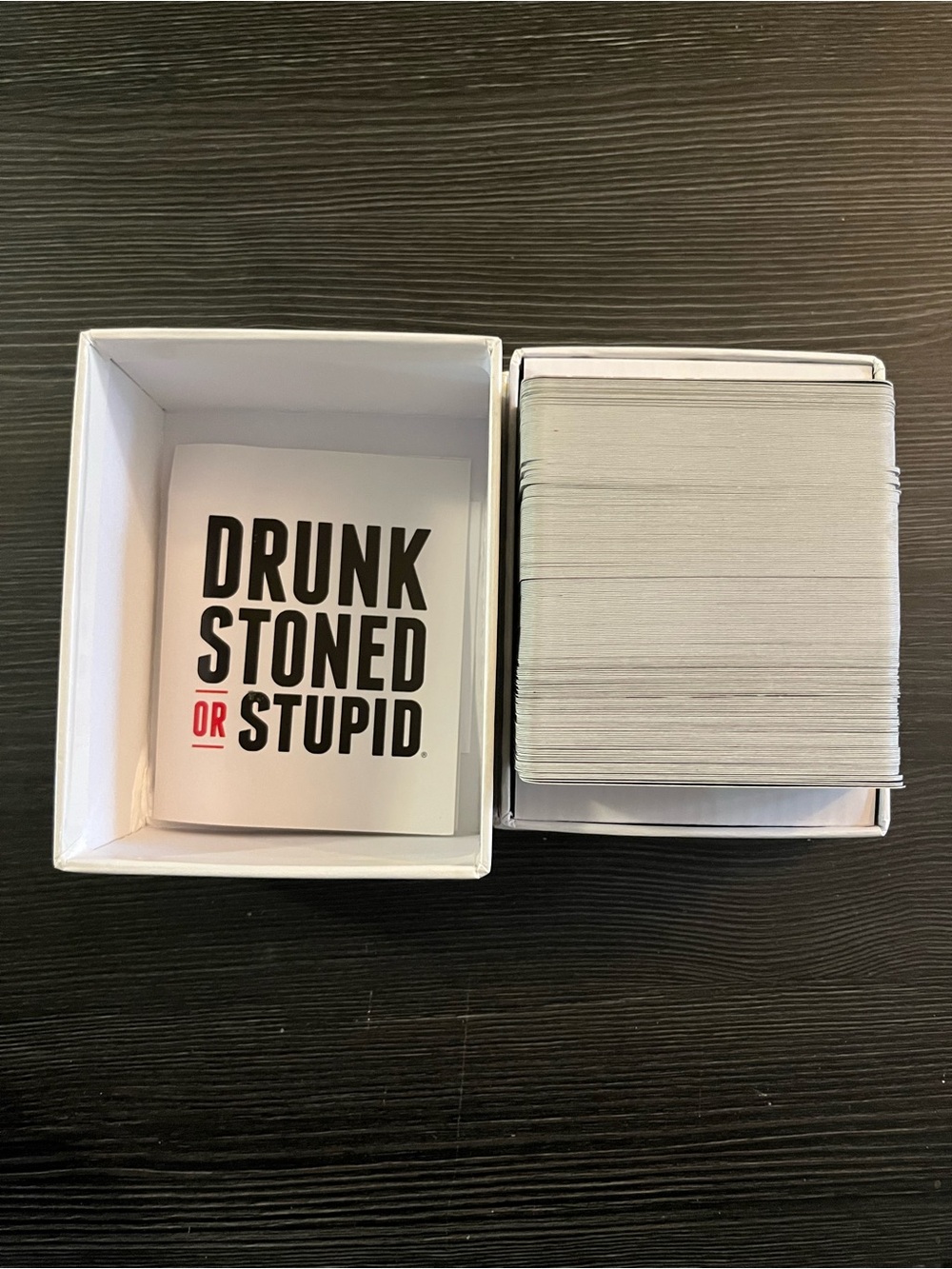 Drunk Stoned or Stupid Card Game